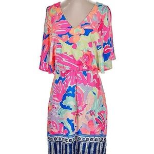 Lilly Pulitzer | Vibrant Floral Dress | Size XL